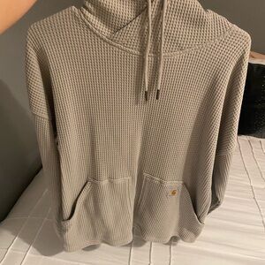 Carhartt waffle knit sweatshirt